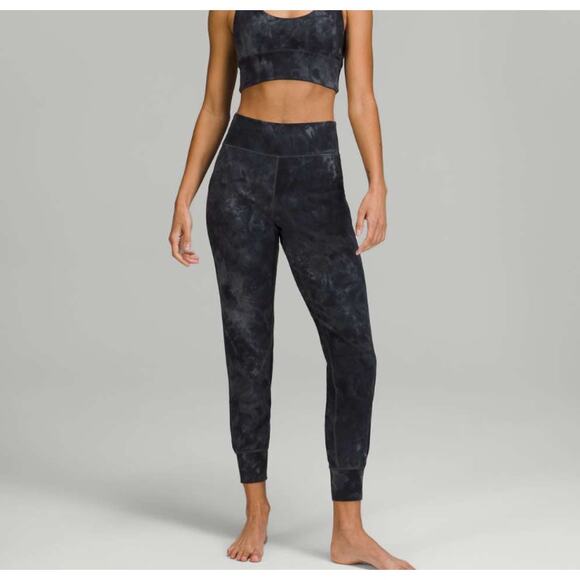 Lululemon Align High-Rise Jogger Diamond Dye Graphite Grey Women's Size 4 - Picture 1 of 4